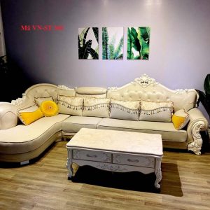 Sofa góc tân cổ điển hàng cao cấp