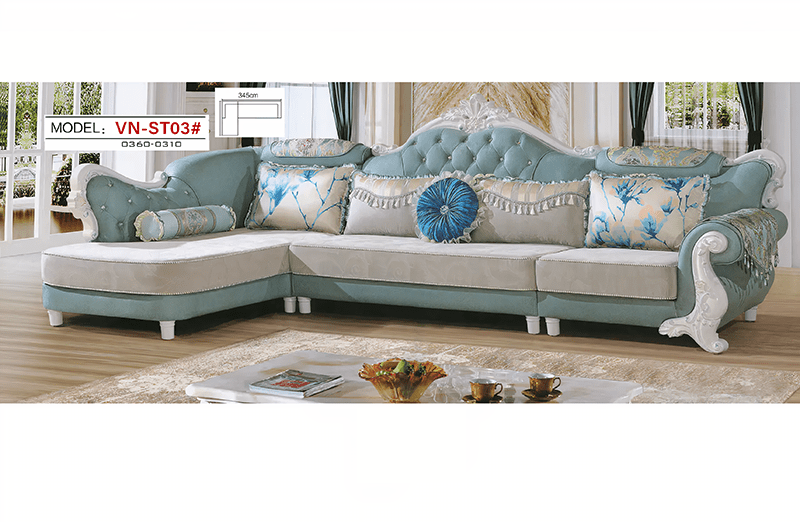 SOFA GÓC TÂN CỔ ĐIỀN VN-ST03#