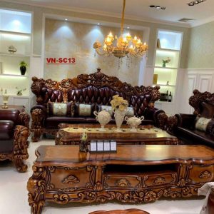 Nội thất sofa gỗ tự nhiên VN-SC 13