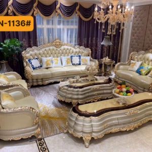 Bộ Sofa Phòng Khách Tân Cổ Điển Mã Mã VN-1136#