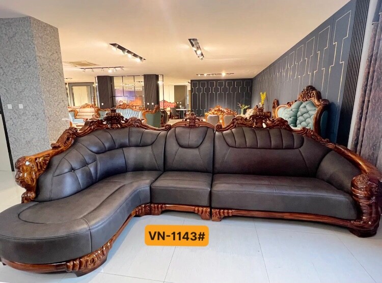 Ghế sofa chữ l tân cổ điển mã vn1143#