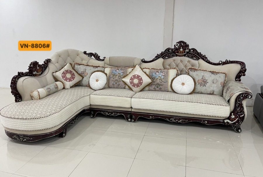 Ghế sofa tân cổ điển nhập khẩu cao cấp VN-8806#