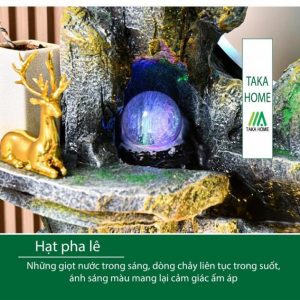 Thác nước phong thủy để trong nhà