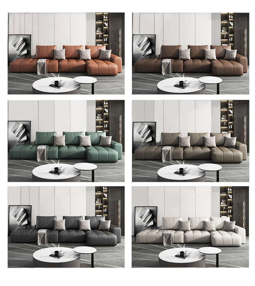 Bộ sofa góc chữ L hiện đại