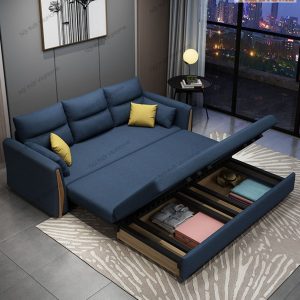 sofa giường khung sắt gập thành ghế