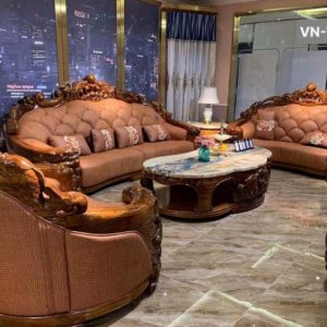 Bộ sofa da nhập khẩu cao cấp VN-W618#